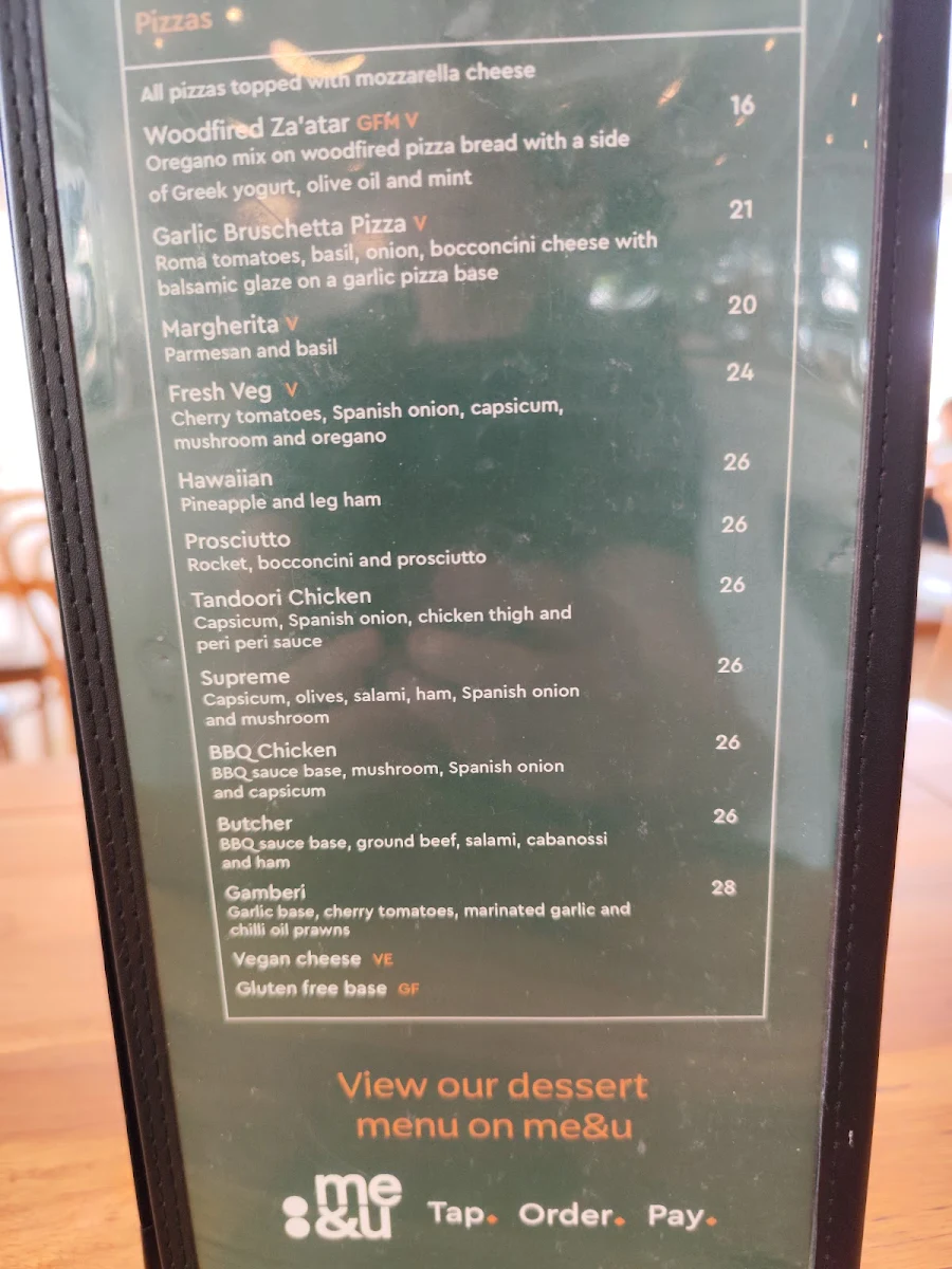 Menu, The Fiddler