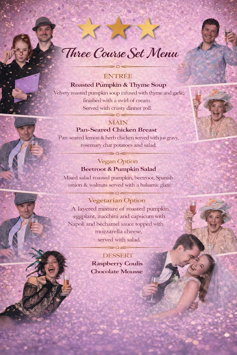 Menu, Belgrave Hotel
