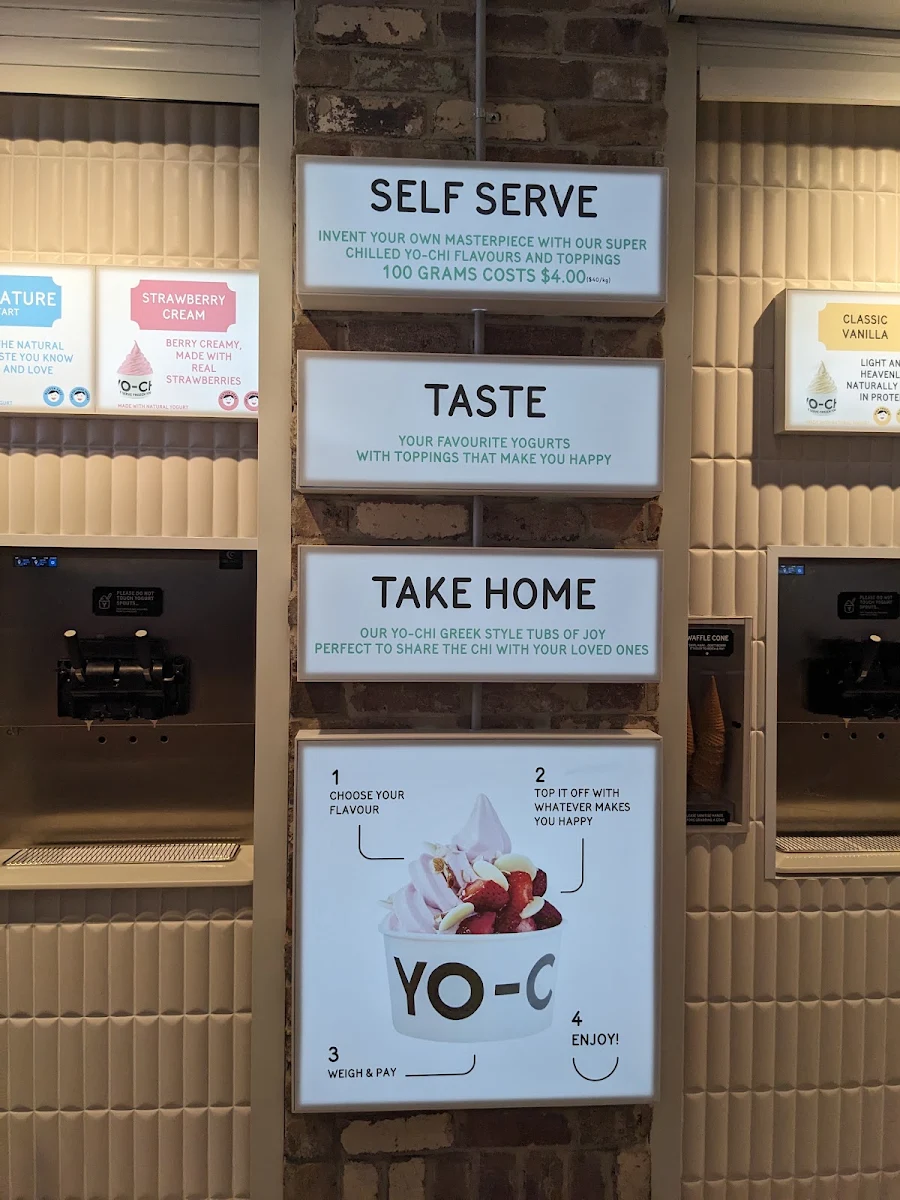 Menu, Yo-Chi