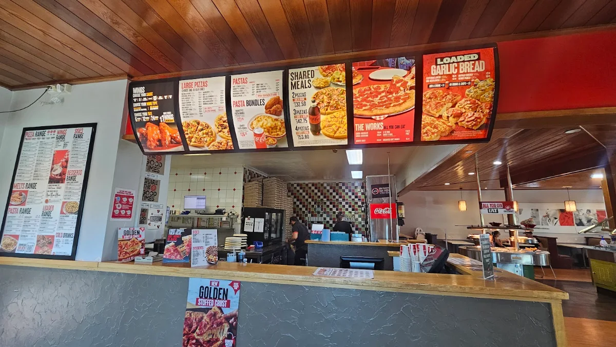 Menu, Pizza Hut Ballarat Dine In