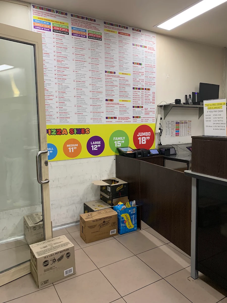 Menu, Johnny Boys Pizza - Pakenham