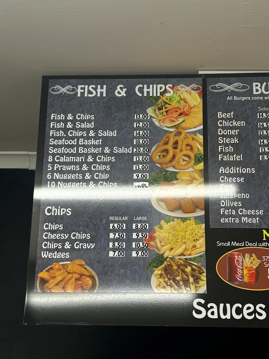 Menu, Sipra Kebab and Grill Yangebup