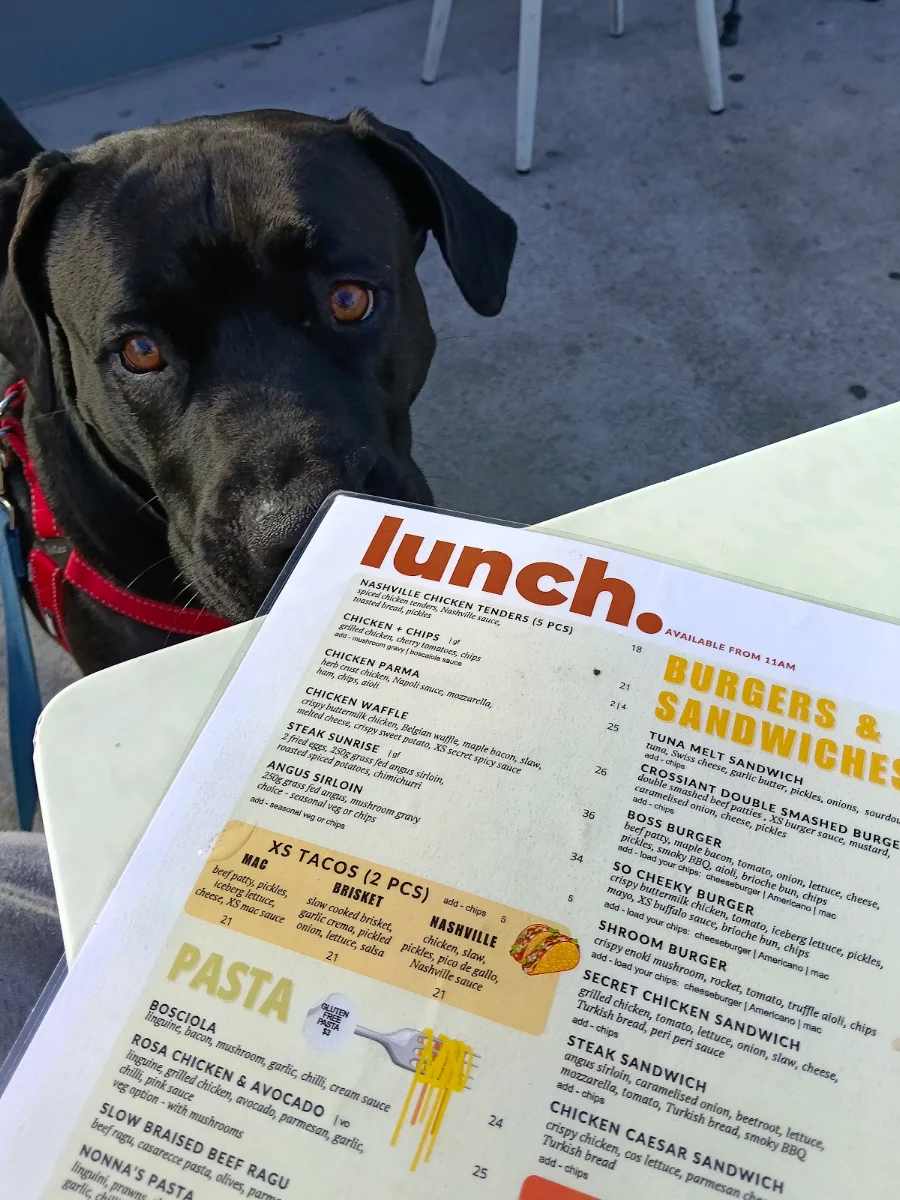 Menu, XS Espresso Moorebank