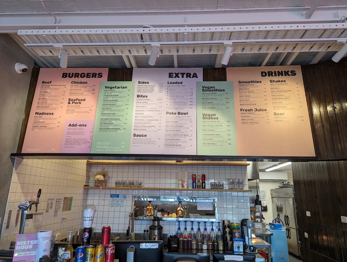Menu, Hey Sister