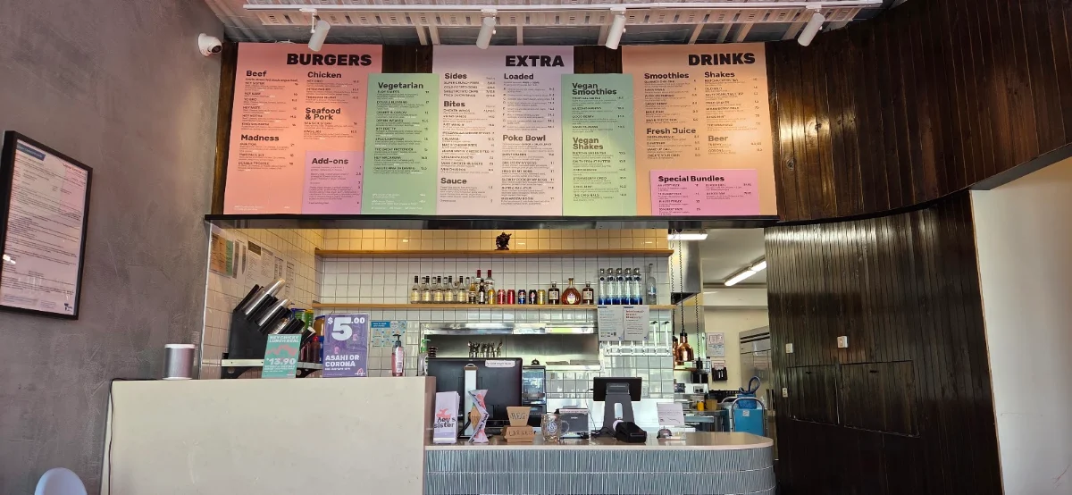 Menu, Hey Sister