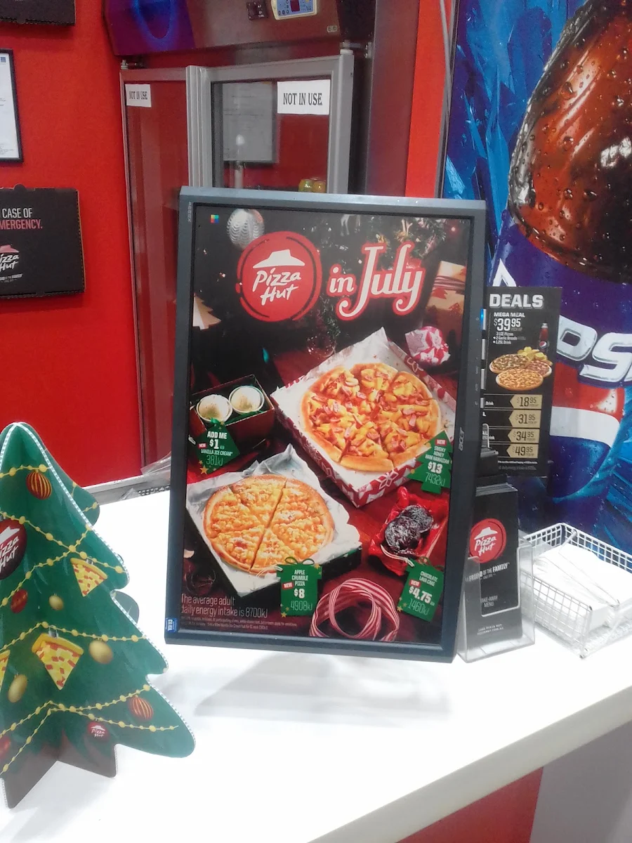 Menu, Pizza Hut Upper Mt Gravatt
