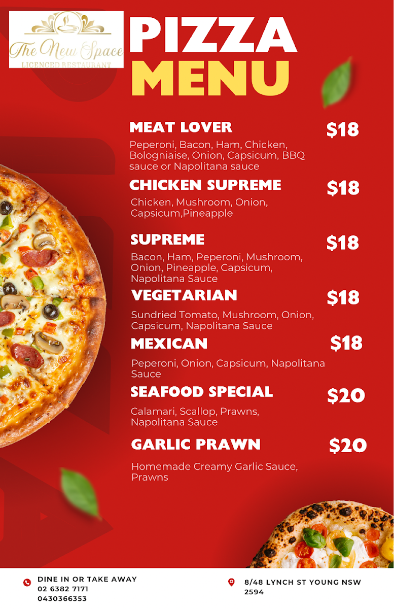 Menu, The New Space In Young