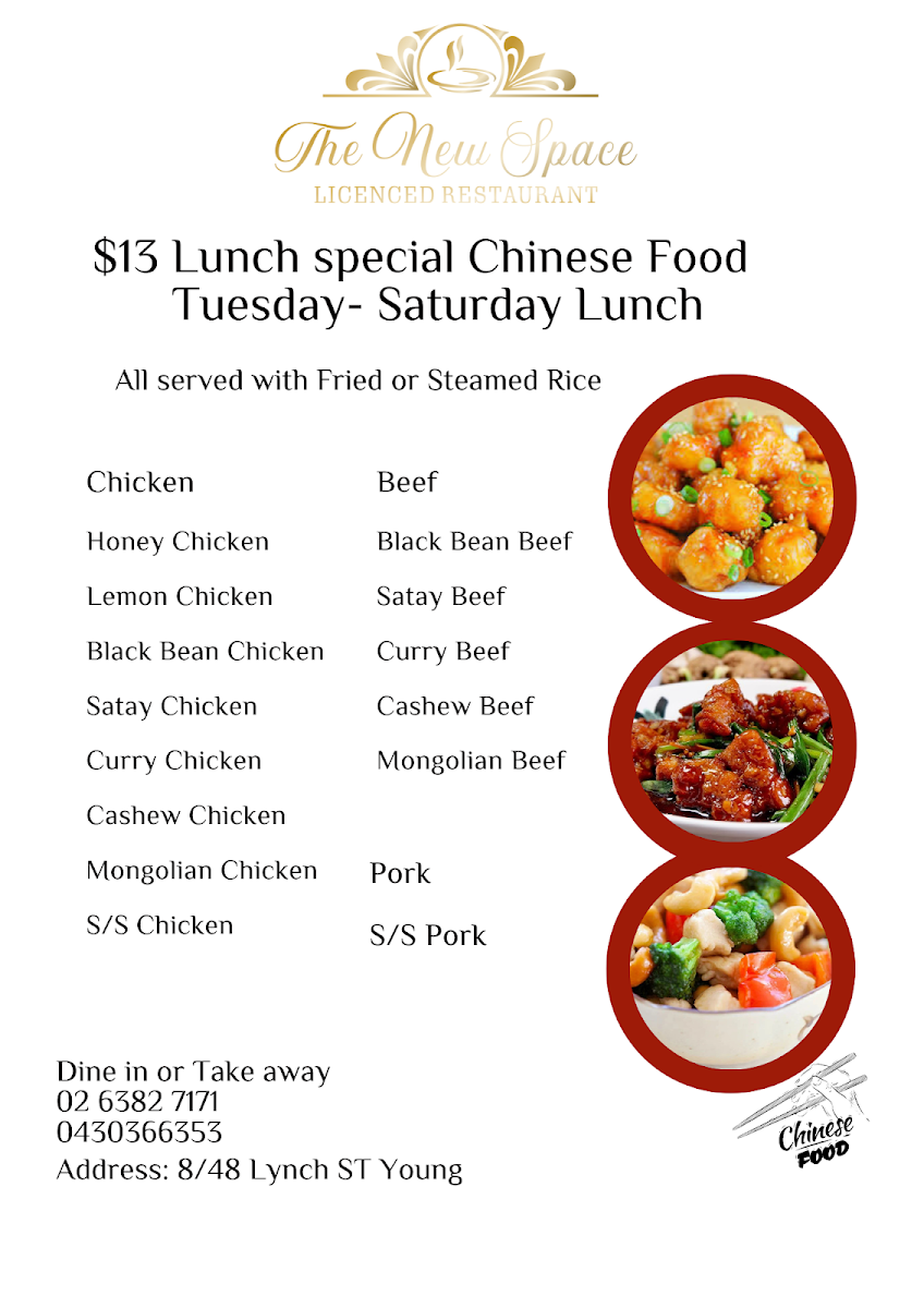 Menu, The New Space In Young