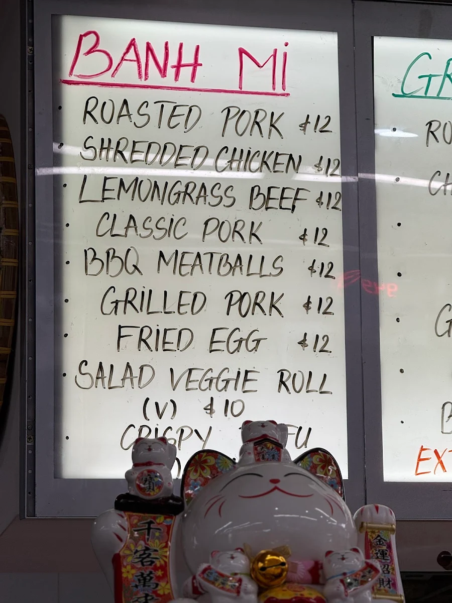 Menu, BANH MI HUNTER