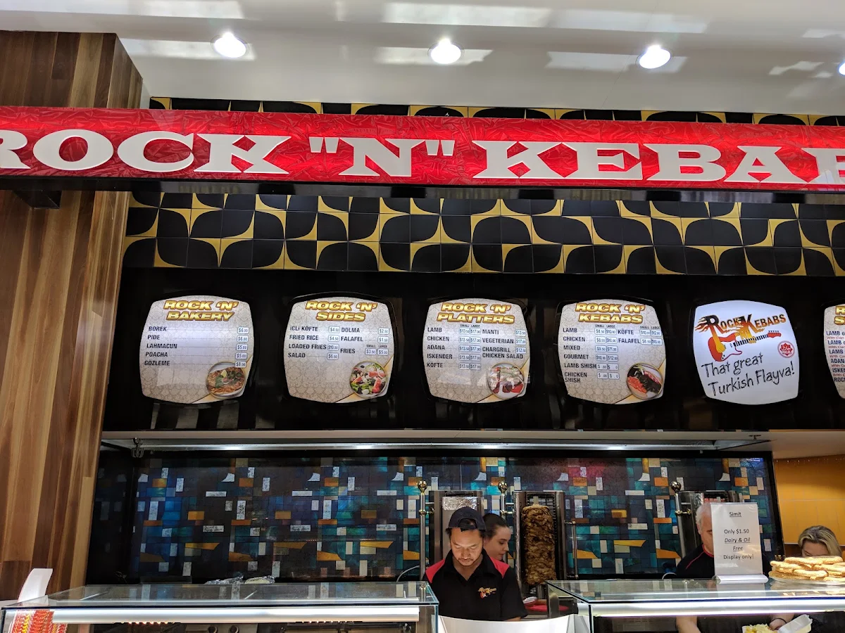 Menu, Rock N Kebabs