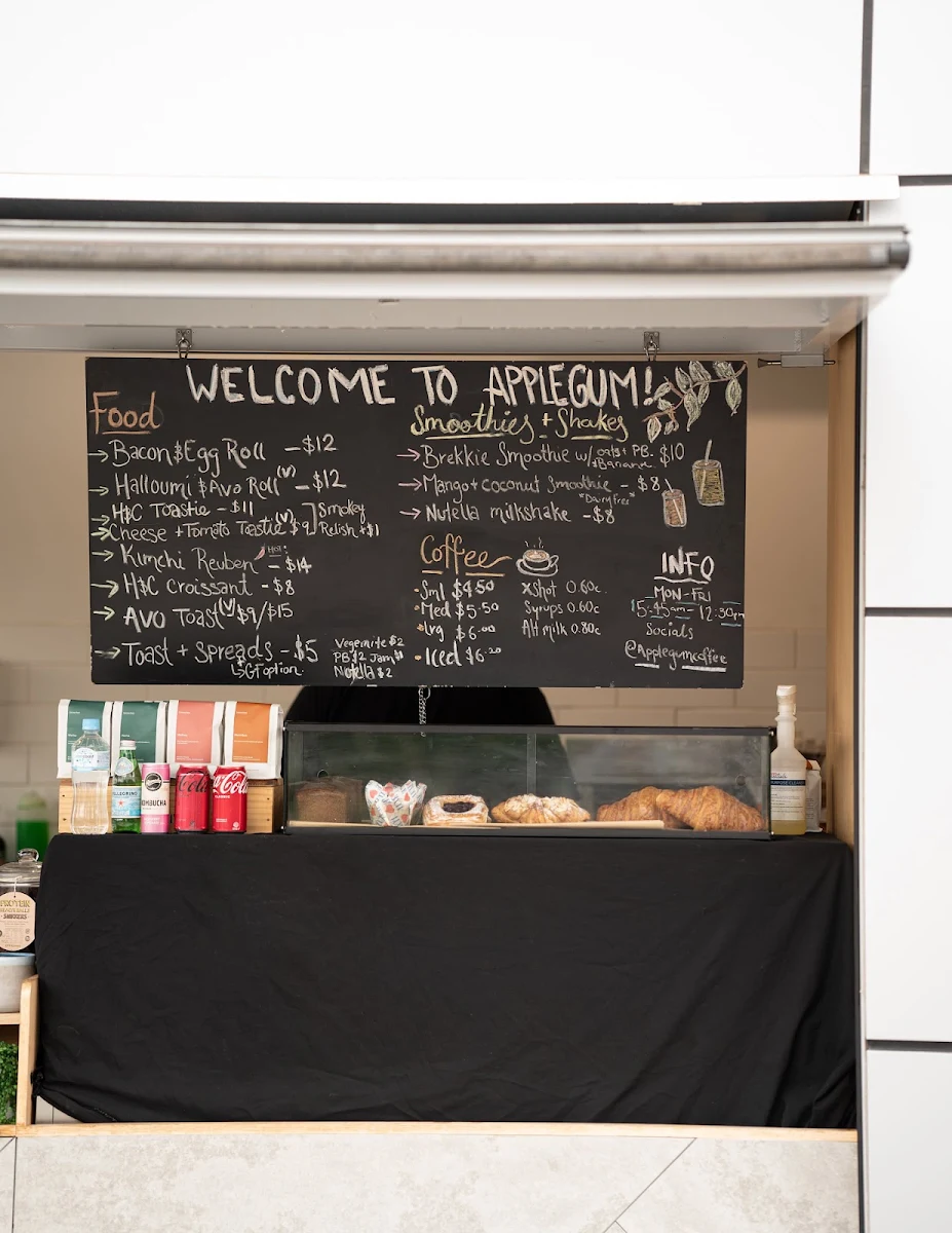 Menu, AppleGum Coffee