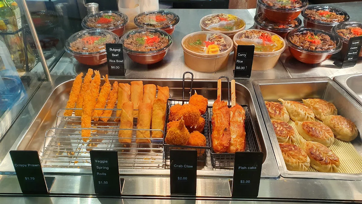 Menu, Sushi Square