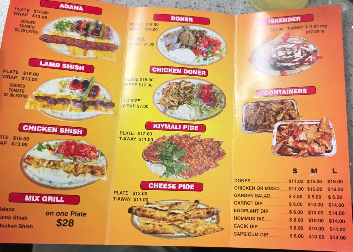 Menu photo 1