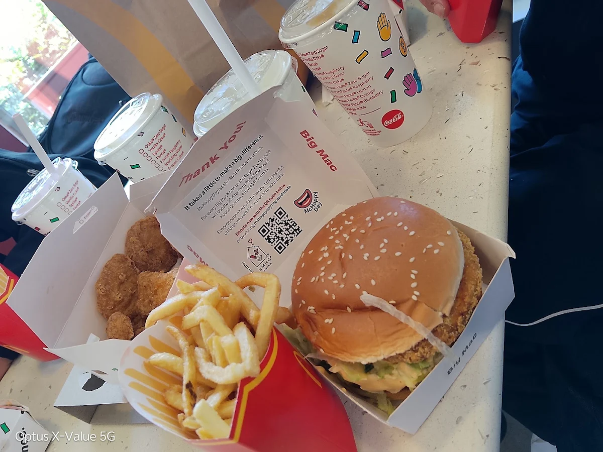 Menu, McDonald's-Cranbourne