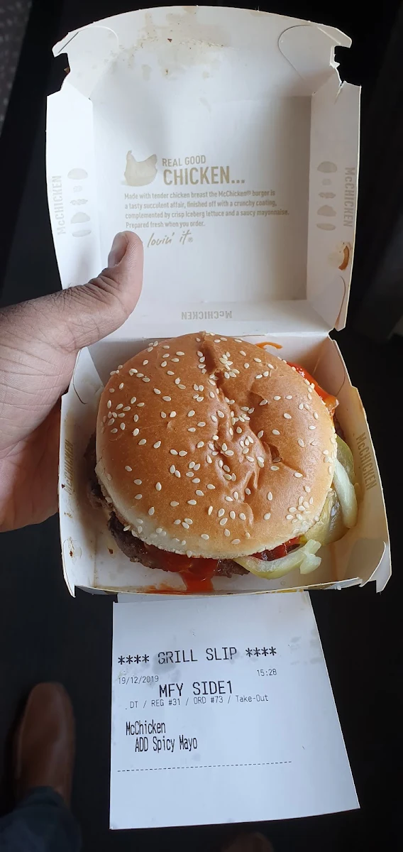 Menu, McDonald's-Cranbourne
