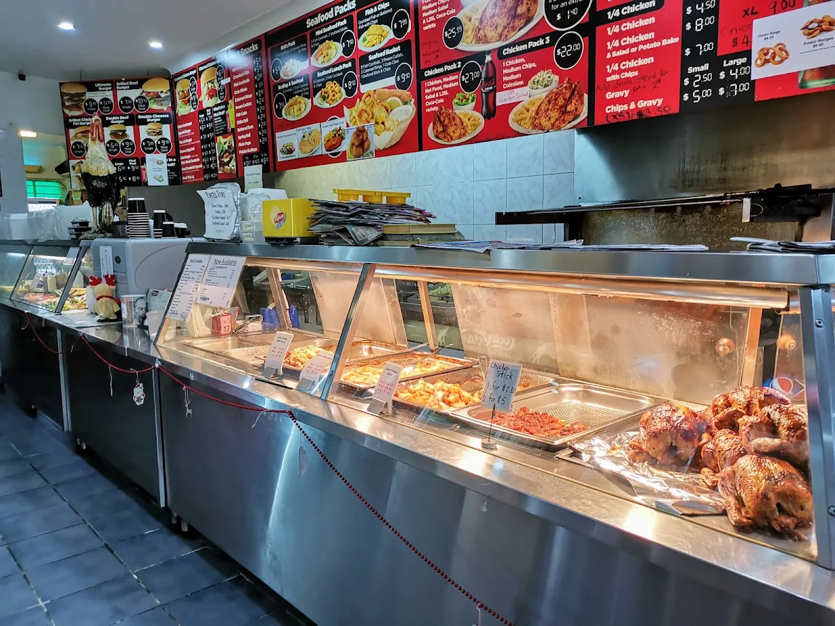 Menu, Springwood Charcoal Chicken Spot