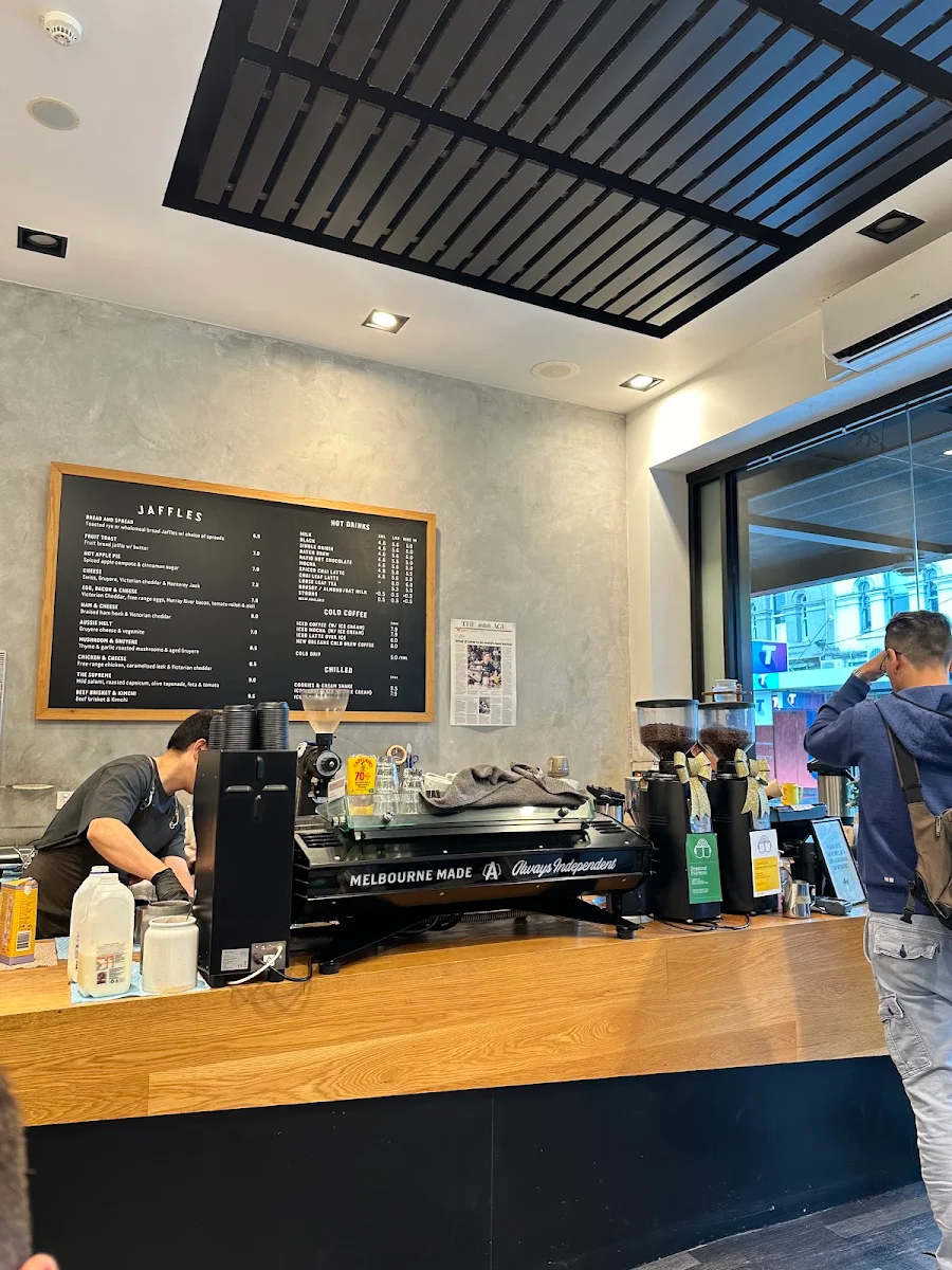 Menu, Axil Coffee Roasters Glenferrie
