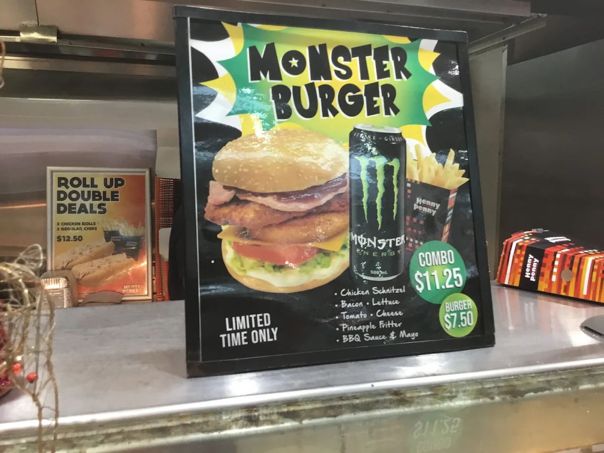 Menu, Henny Penny Foods