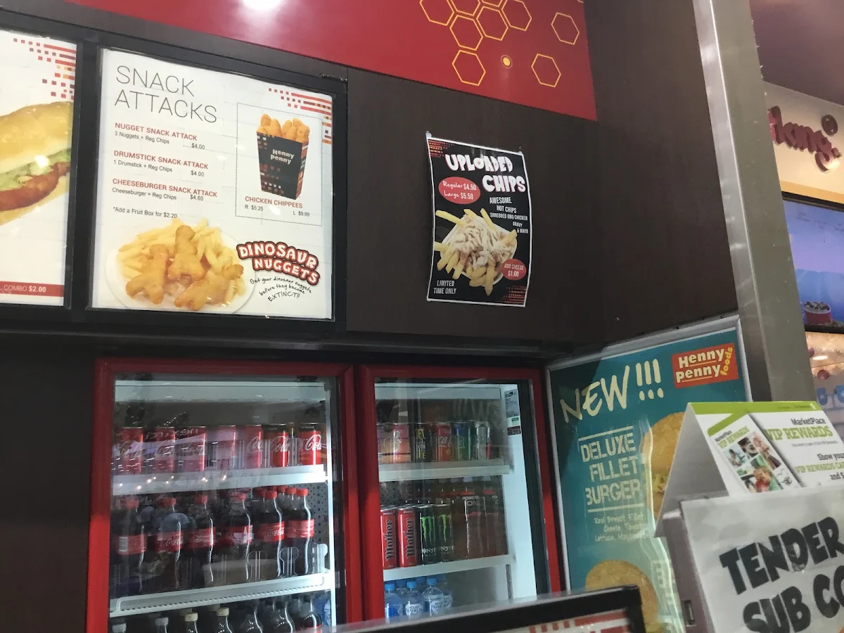 Menu, Henny Penny Foods