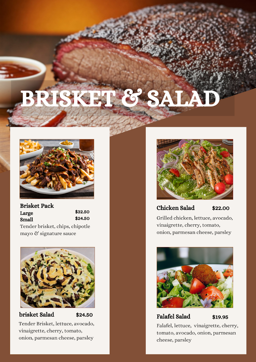 Menu, Osaucy