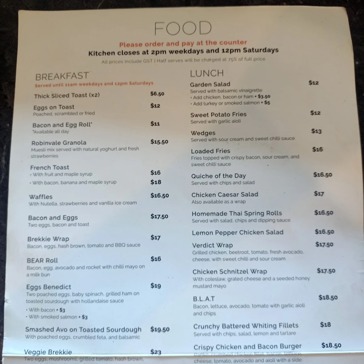 Menu photo 2