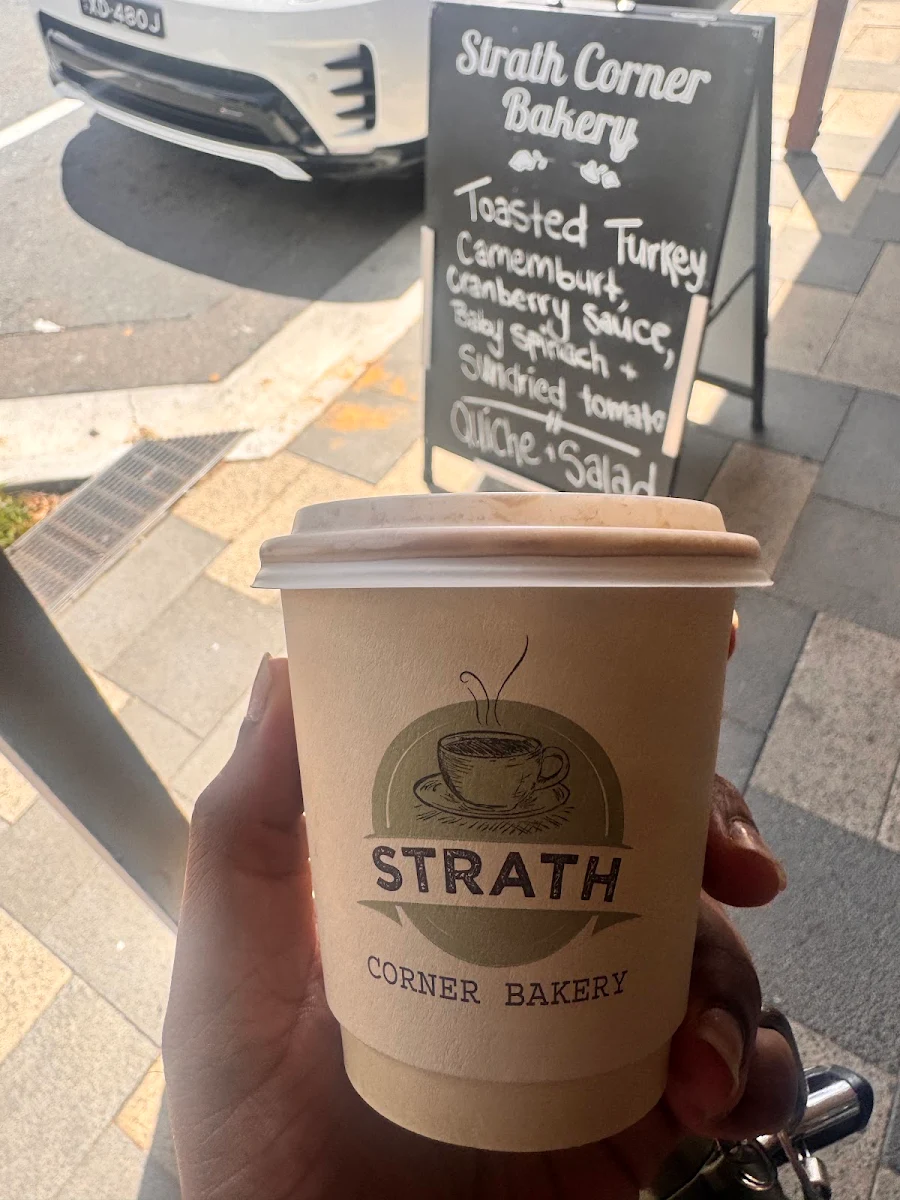 Menu, Strath Corner Bakery
