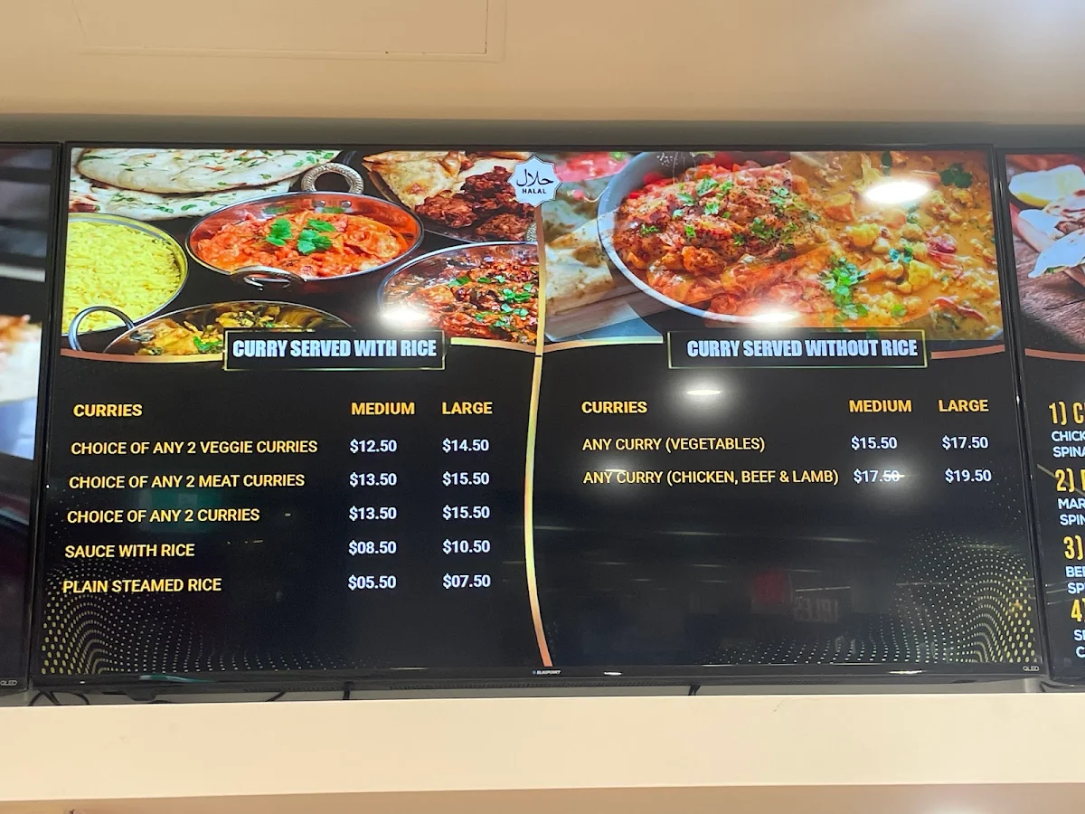 Menu, The Brothers Kebab Burger and Pizza house