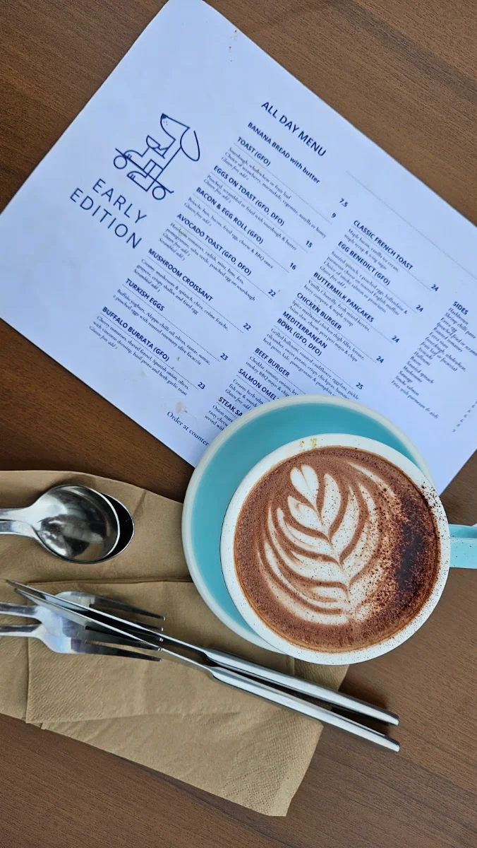 Menu, Early Edition