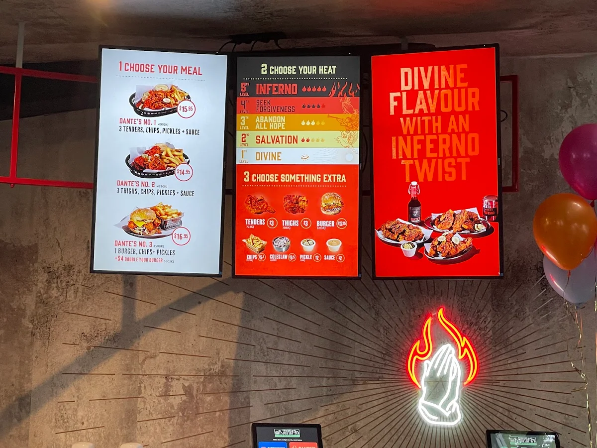 Menu, Pattysmiths Darlinghurst