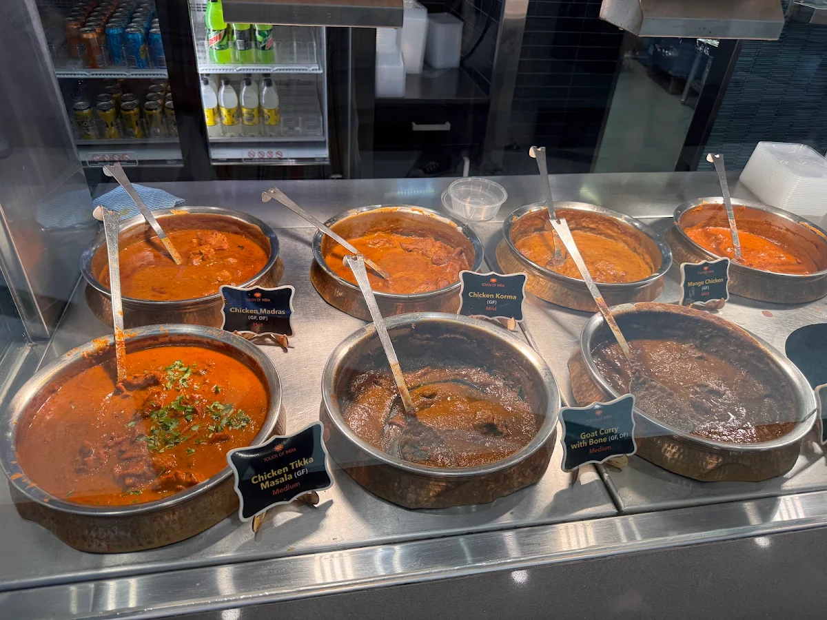 Menu, Touch of India Indooroopilly