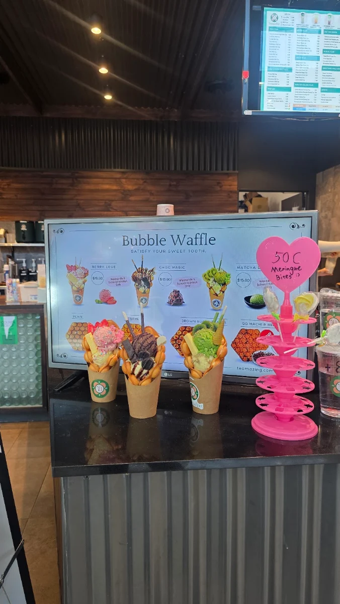 Menu, Teamazing