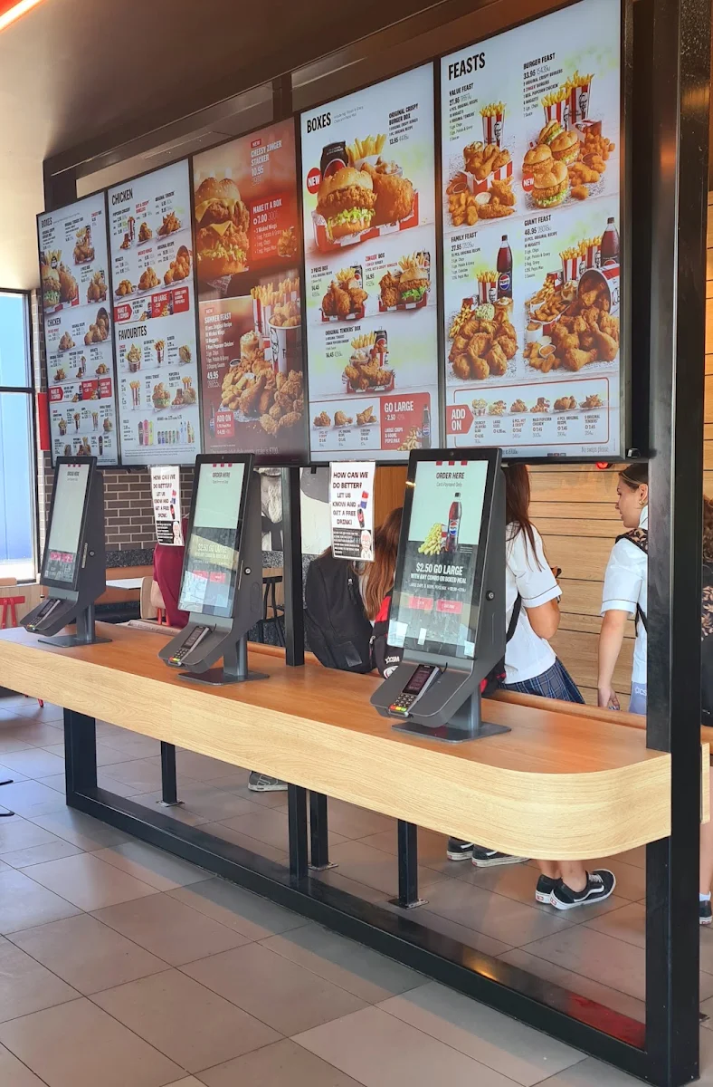 Menu, KFC Unanderra