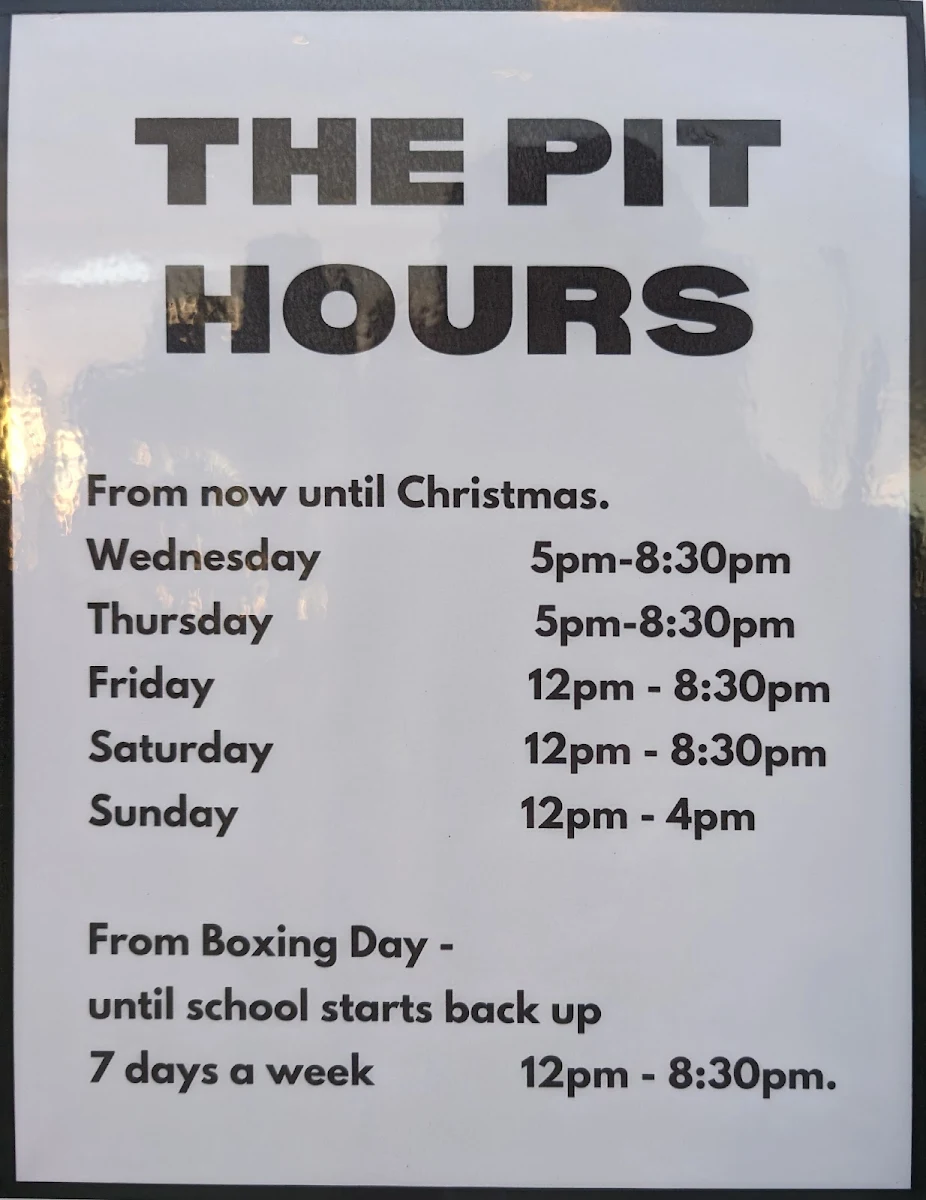 Menu, The Pit