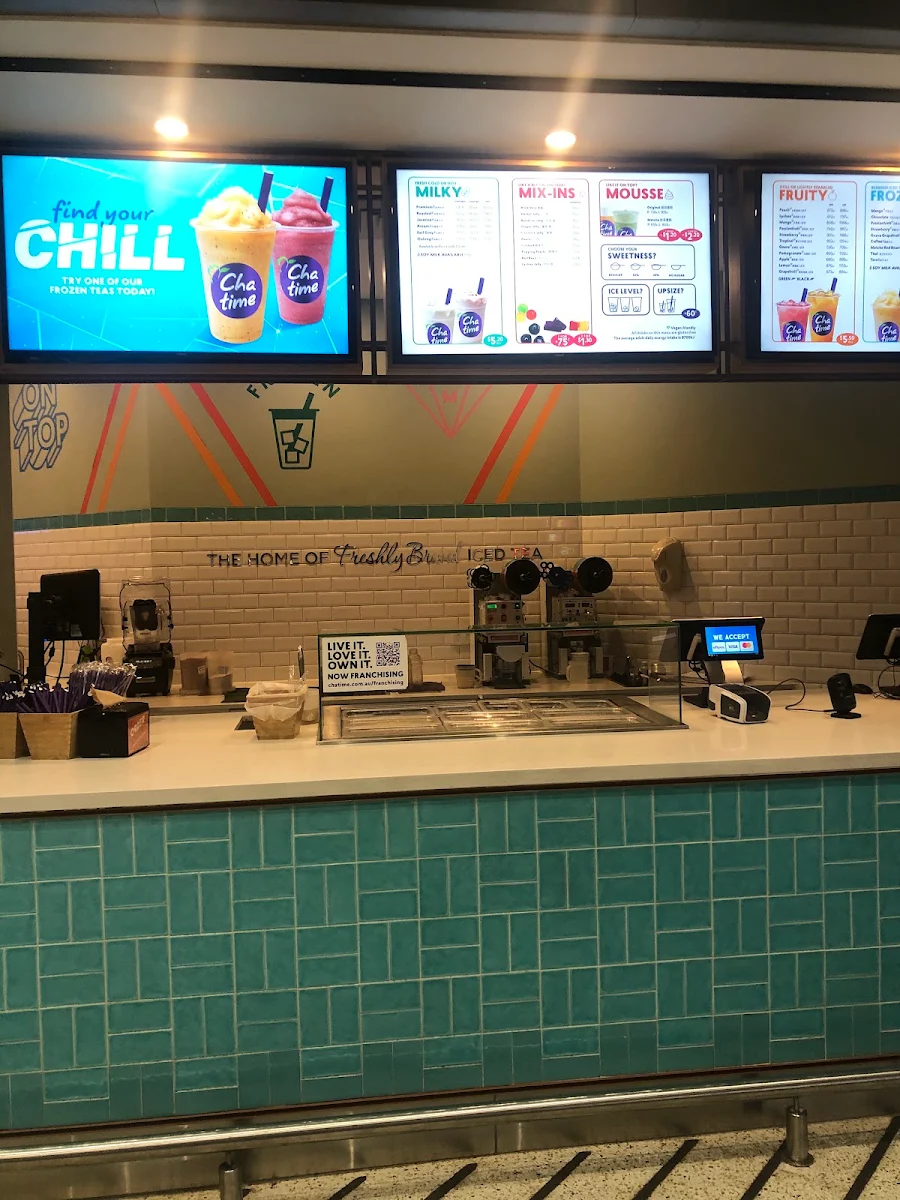 Menu, Chatime Bondi Junction