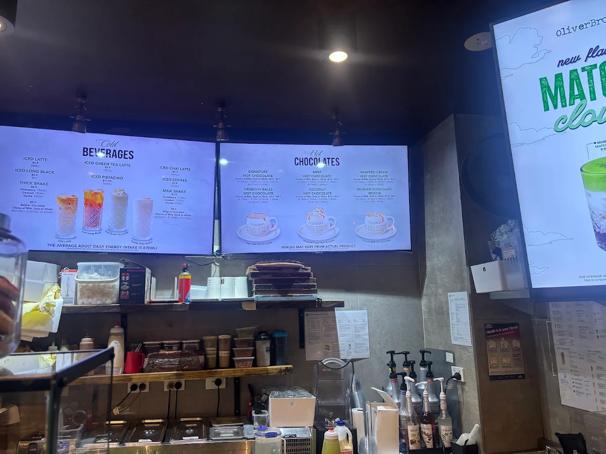 Menu, Oliver Brown