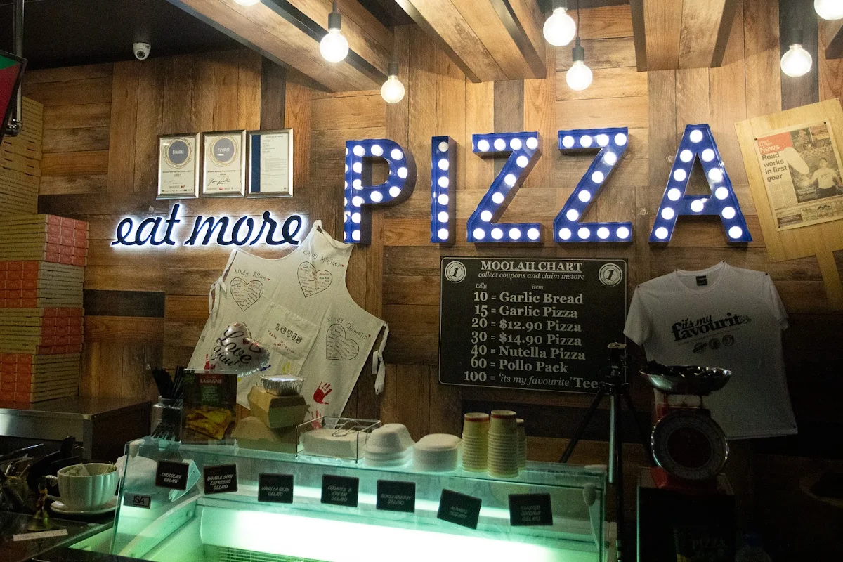 Menu, Mosaic Pizza