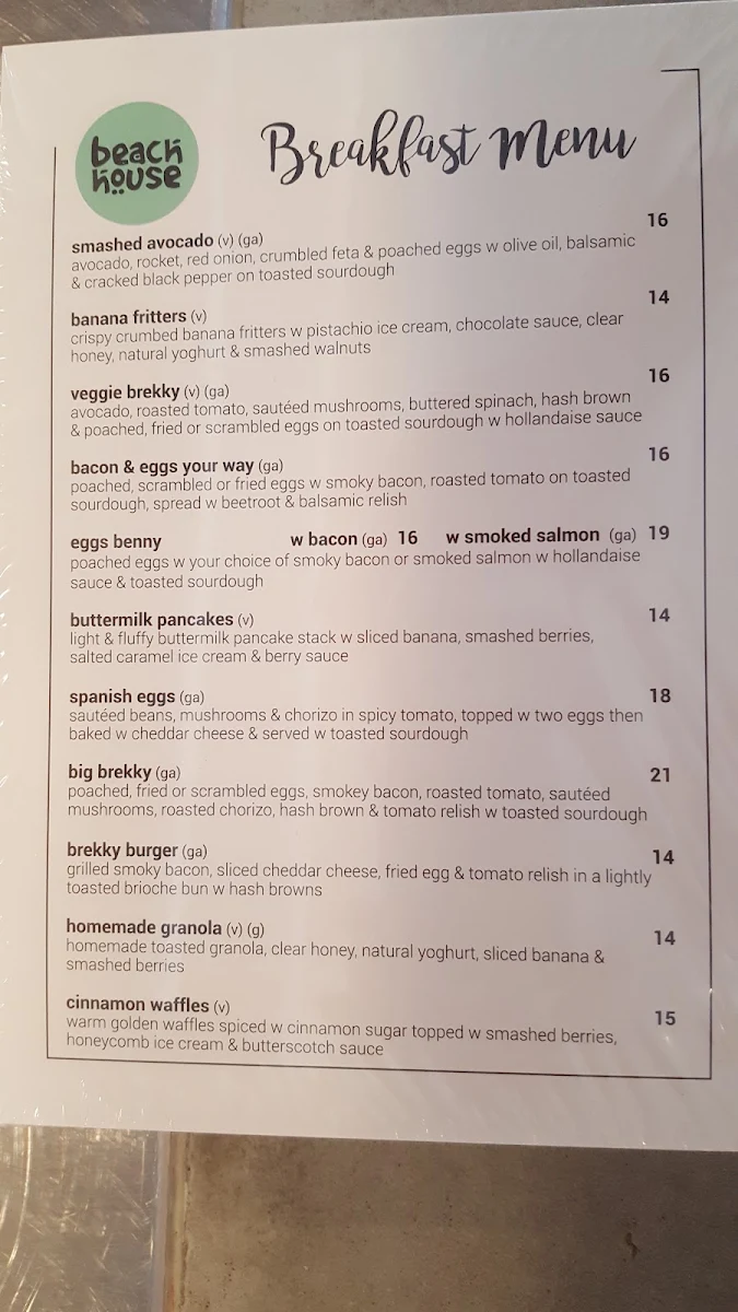 Menu, Grill'd Burgers - North lakes