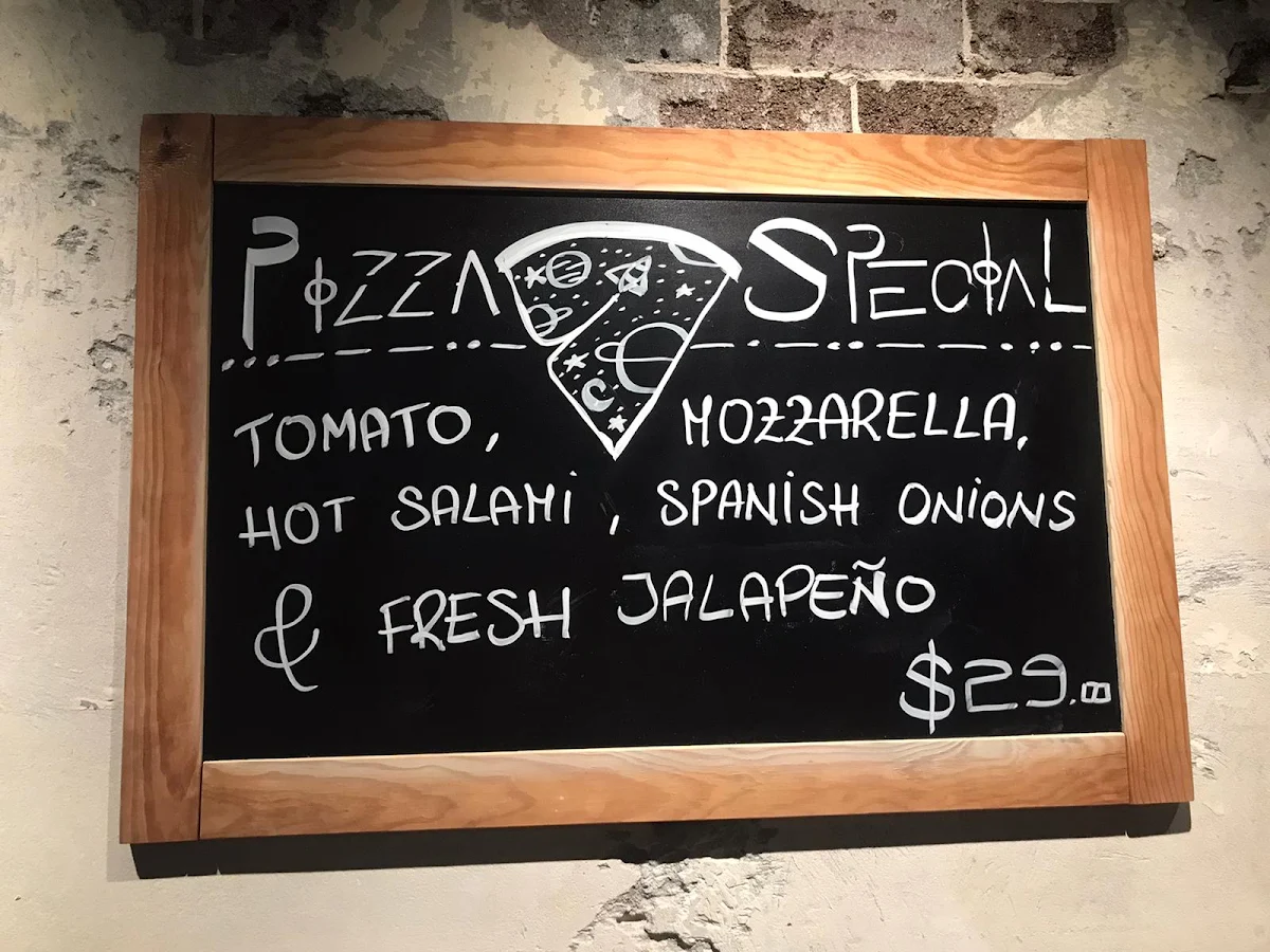 Menu, Donny's Pizza Abbotsford