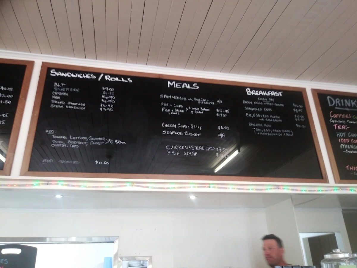 Menu, Rumours Diner