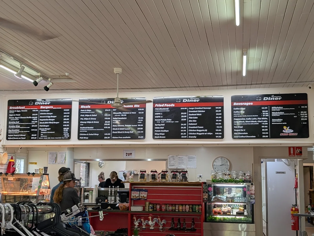 Menu, Rumours Diner