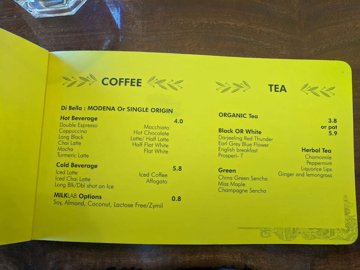 Menu, Loveon Xpress