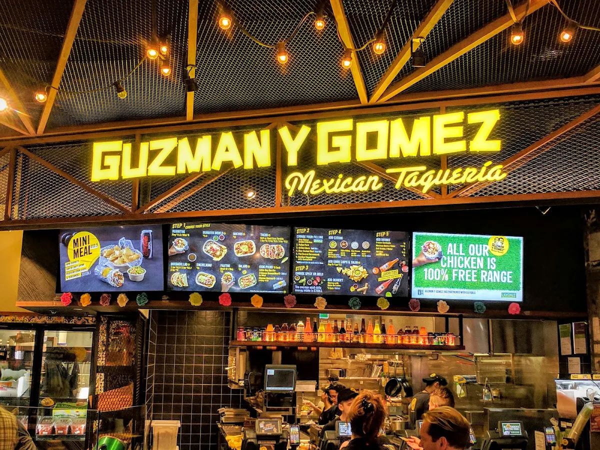 Menu, Guzman y Gomez - Broadway