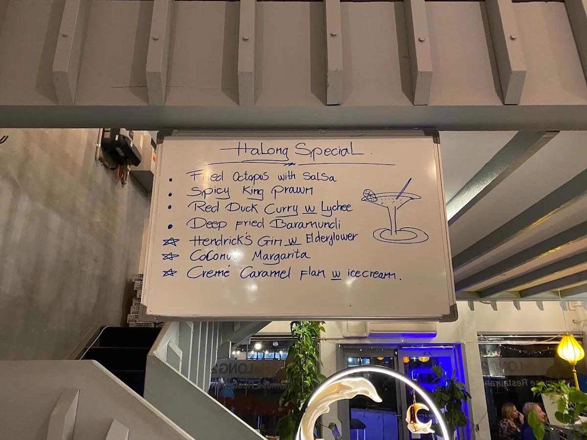 Menu, Halong2