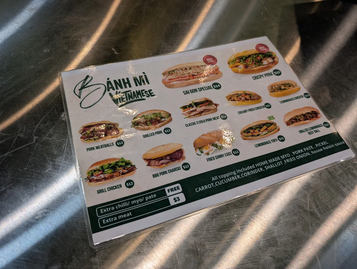 Menu, Bake N Grill Garden city Vietnamese street foods