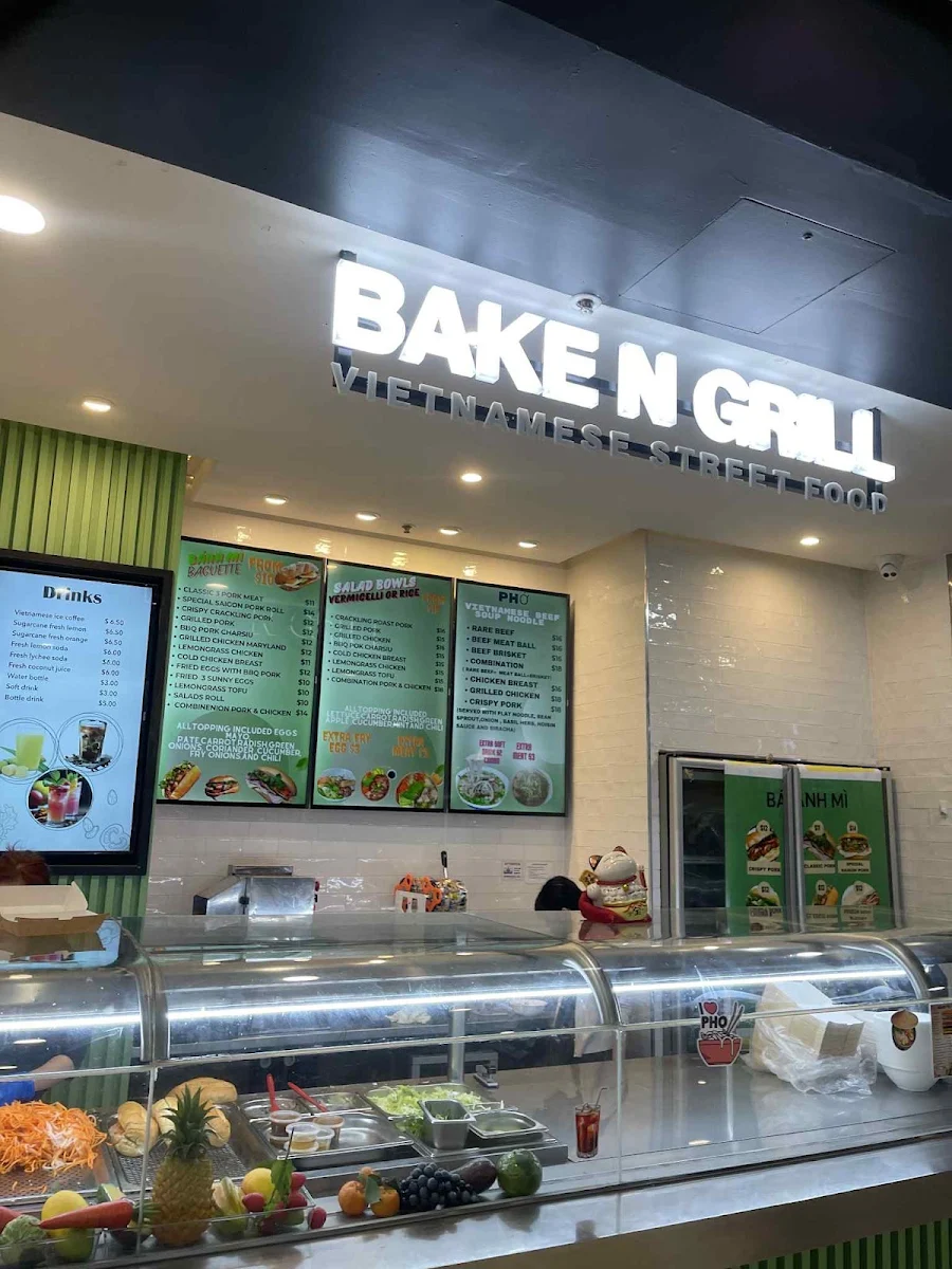Menu, Bake N Grill Garden city Vietnamese street foods