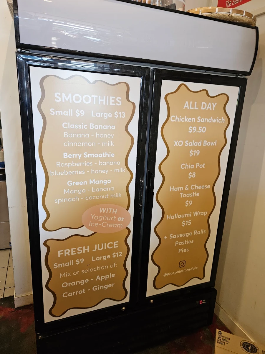 Menu, Pico