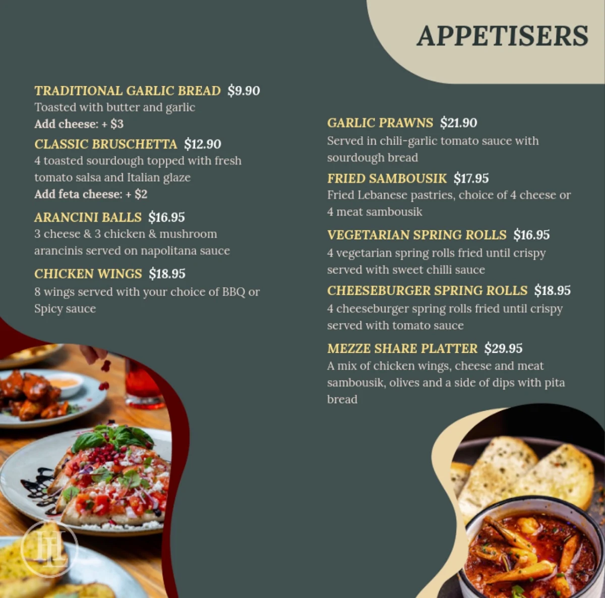 Menu, Huqqa Lounge Liverpool | Shisha, Dining & Desserts
