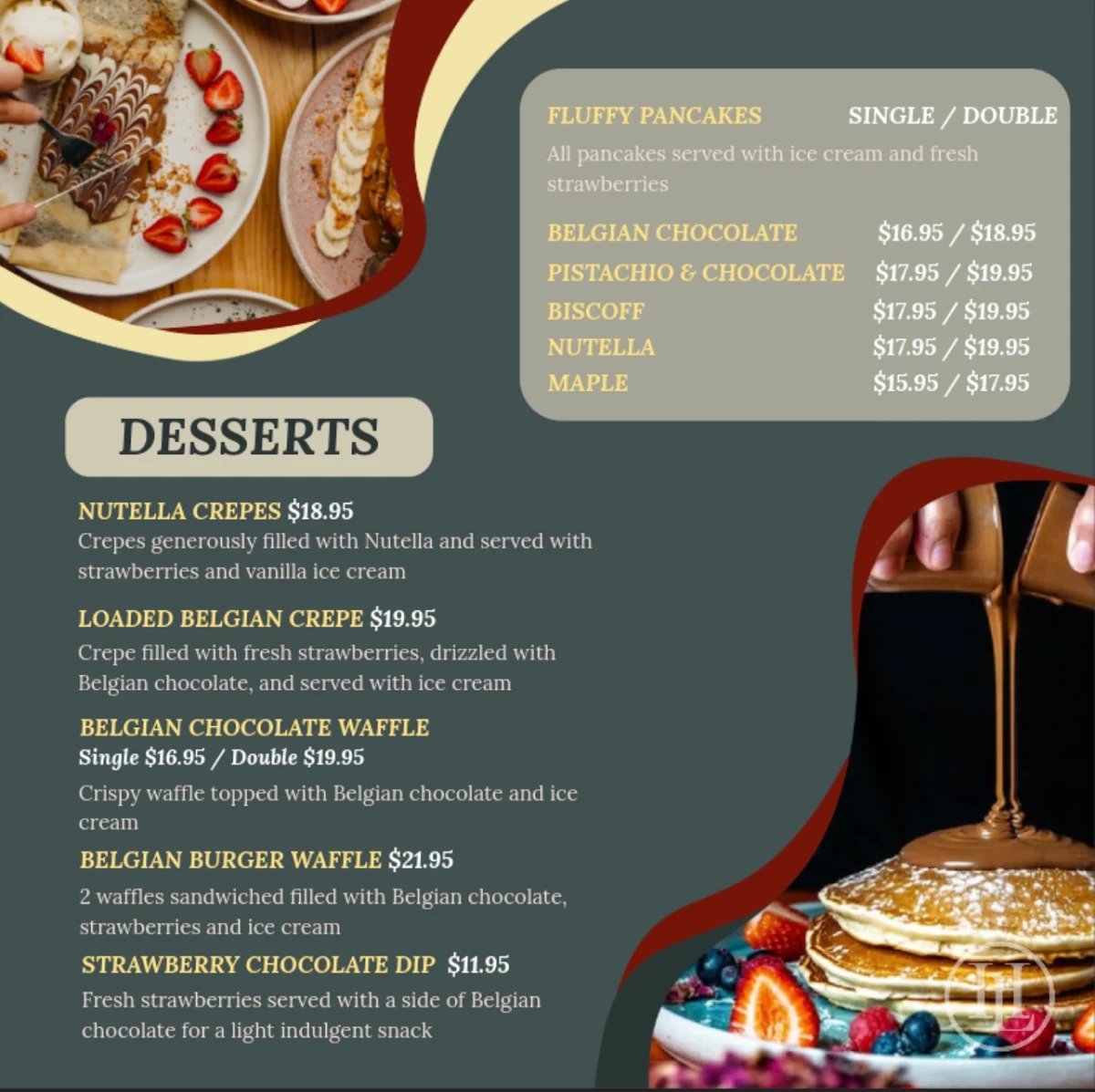 Menu, Huqqa Lounge Liverpool | Shisha, Dining & Desserts