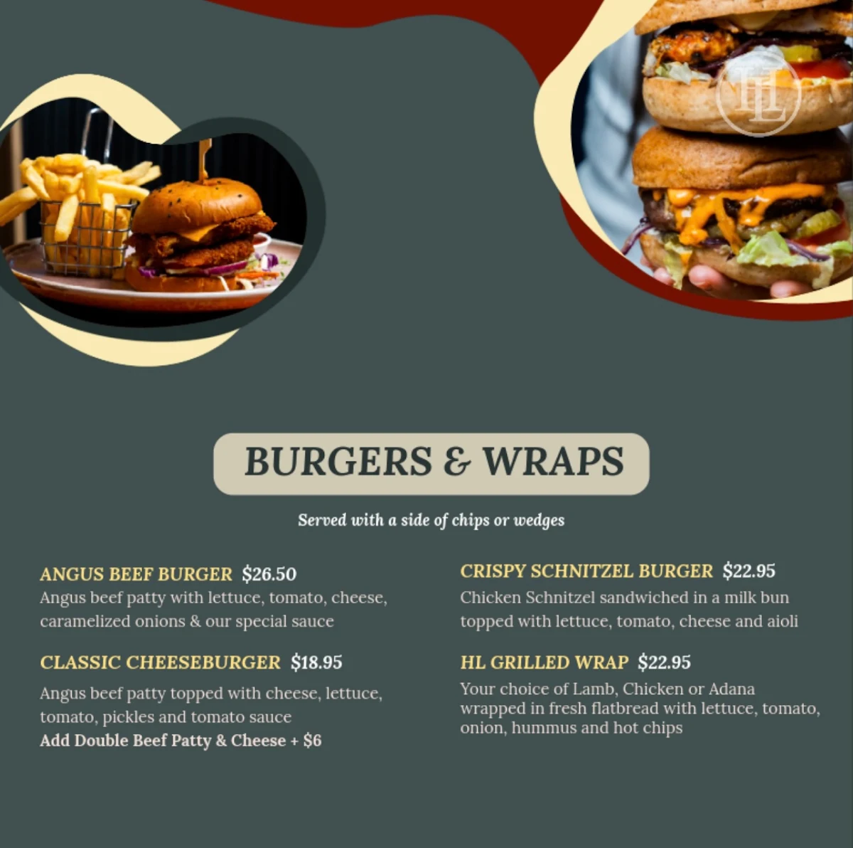 Menu, Huqqa Lounge Liverpool | Shisha, Dining & Desserts