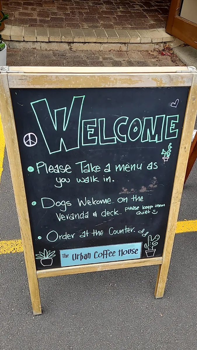 Menu, The Urban Coffee House